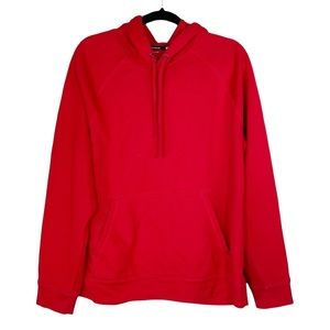 Tek Gear Red Pull Over Hoodie Sweatshirt